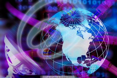 現代科技背景圖片